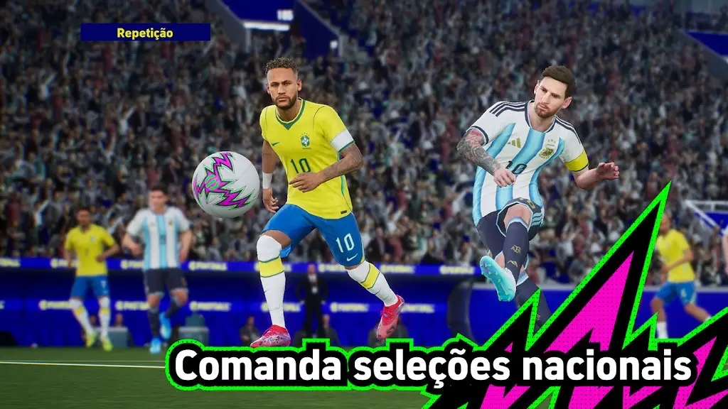 Imagem real de eFootball 2024