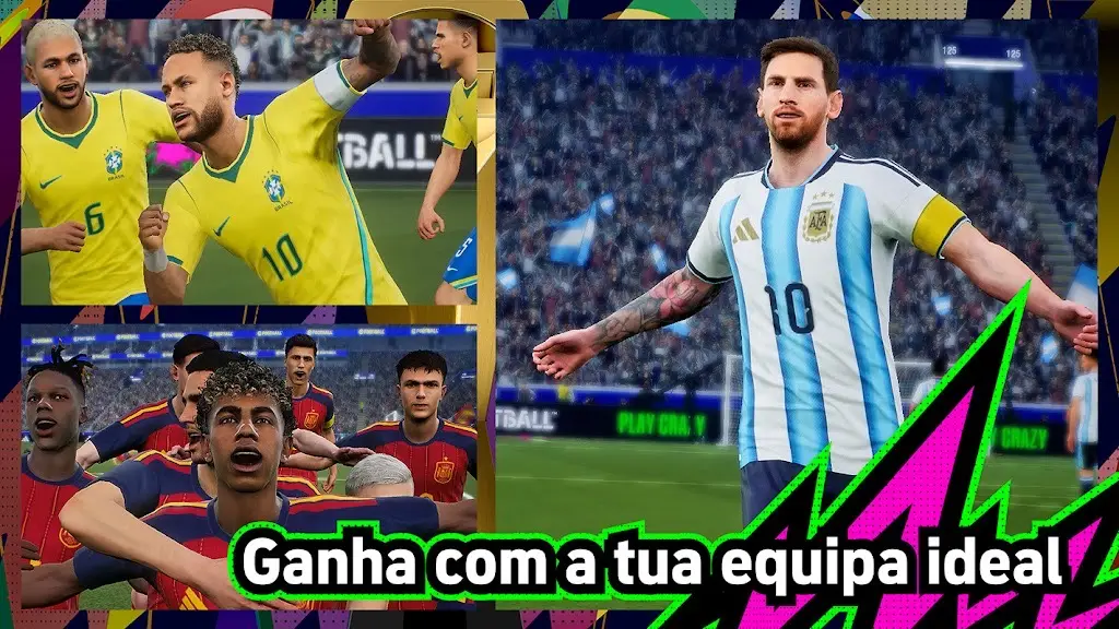 Imagem real de eFootball 2024
