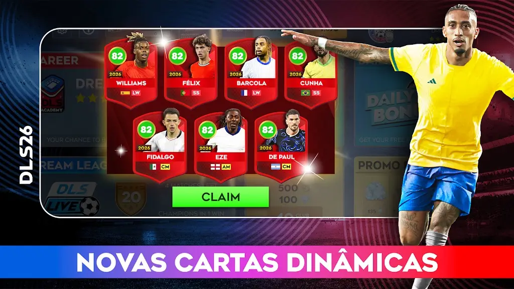 Imagem real de Dream League Soccer 2025