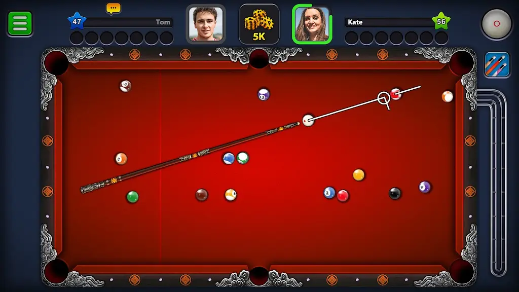 Imagem real de 8 Ball Pool