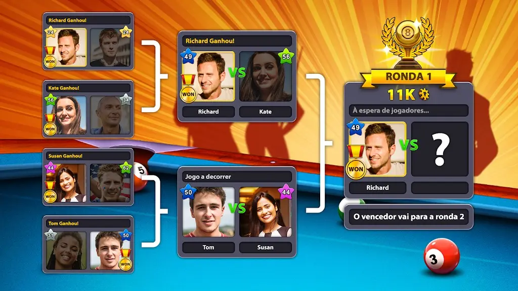 Terceira imagem real de 8 Ball Pool