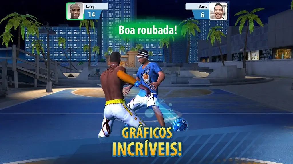 Segunda imagem real de Basketball Stars