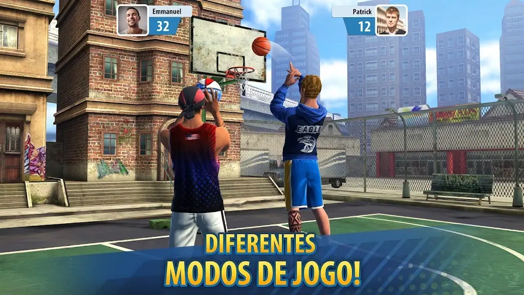 Terceira imagem real de Basketball Stars